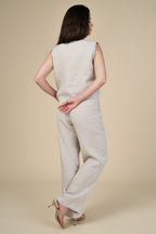 Adel Linen Trouser - Naturel