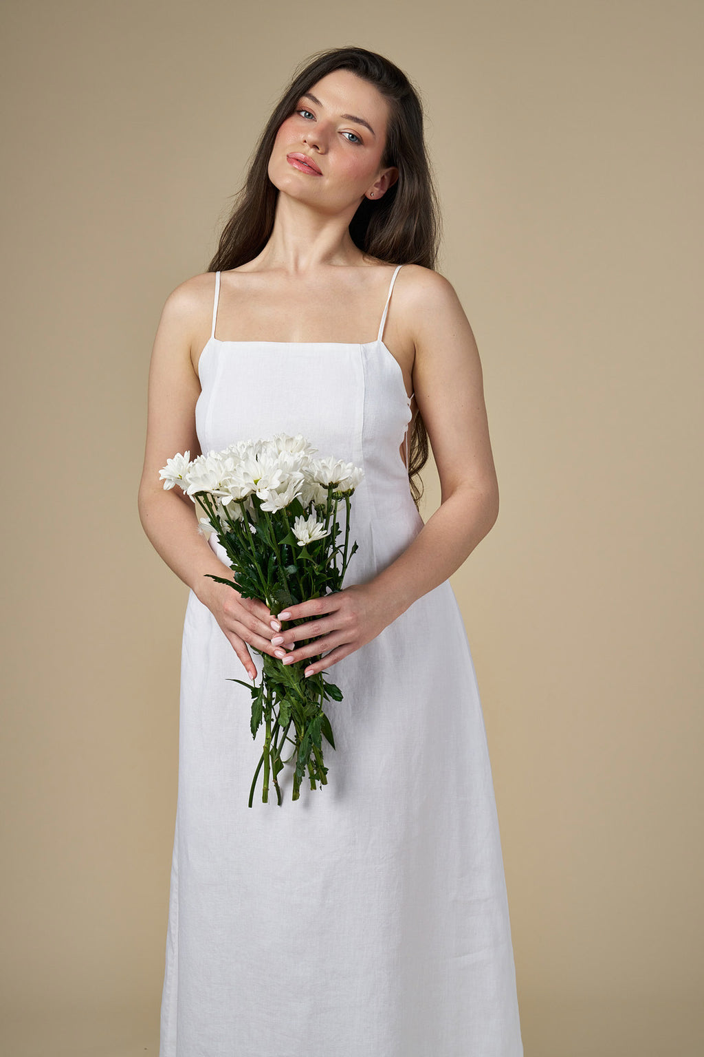Elia Dress - Beyaz