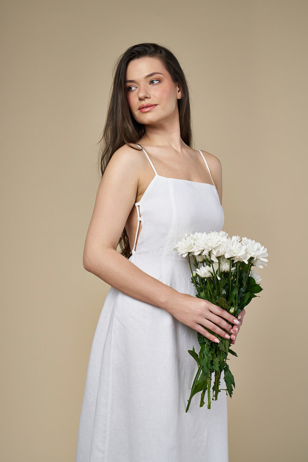 Elia Dress - Beyaz