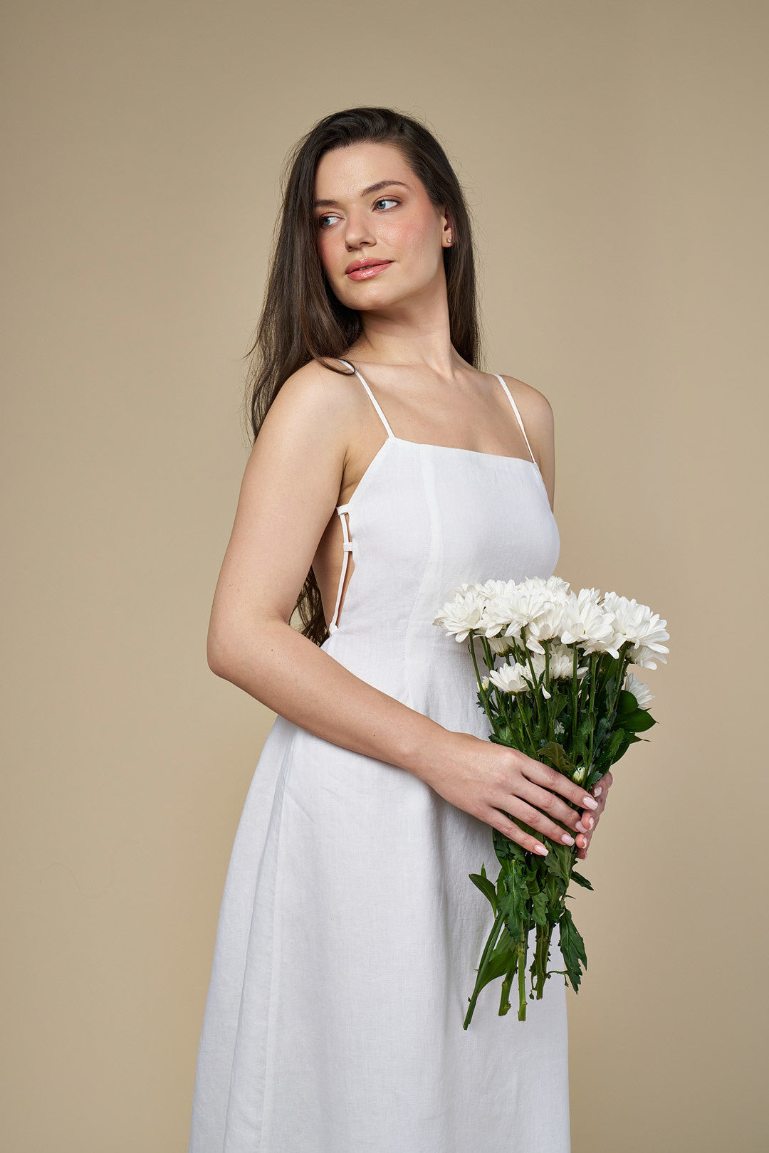 Elia Dress - Beyaz
