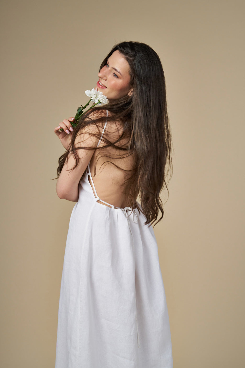 Elia Dress - Beyaz