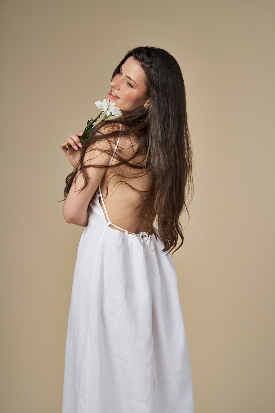 Elia Dress - Beyaz